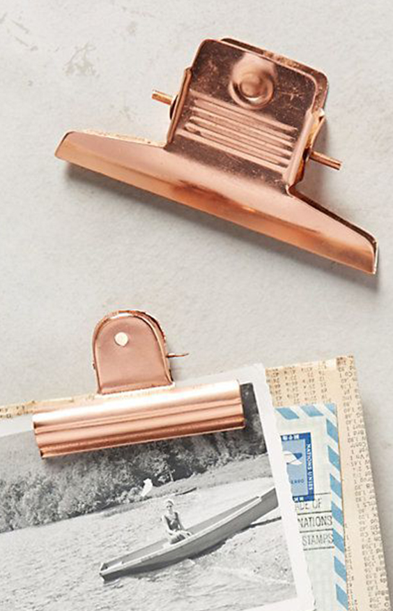 Editors’ Picks: Metallic Décor