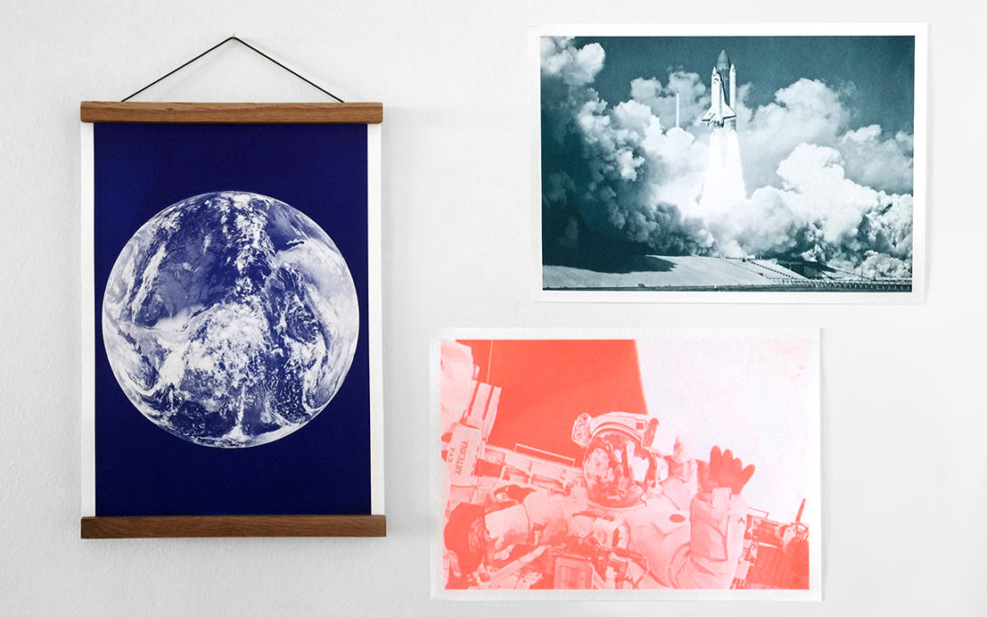 DIY: Risograph NASA Posters