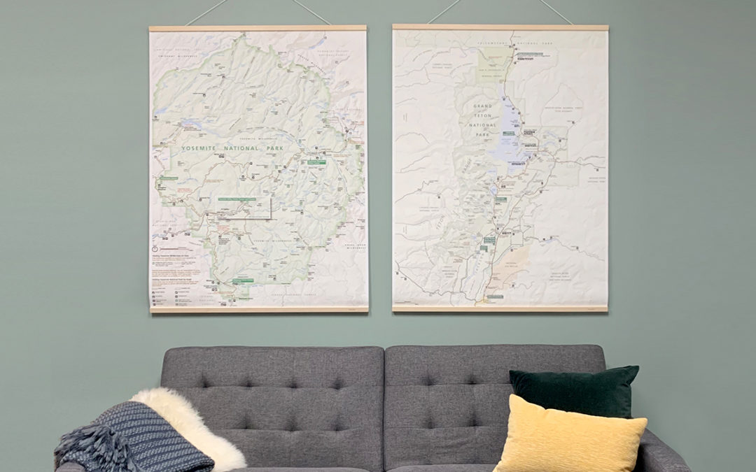 Trail Map Engineer Prints and Other Large-Format Art