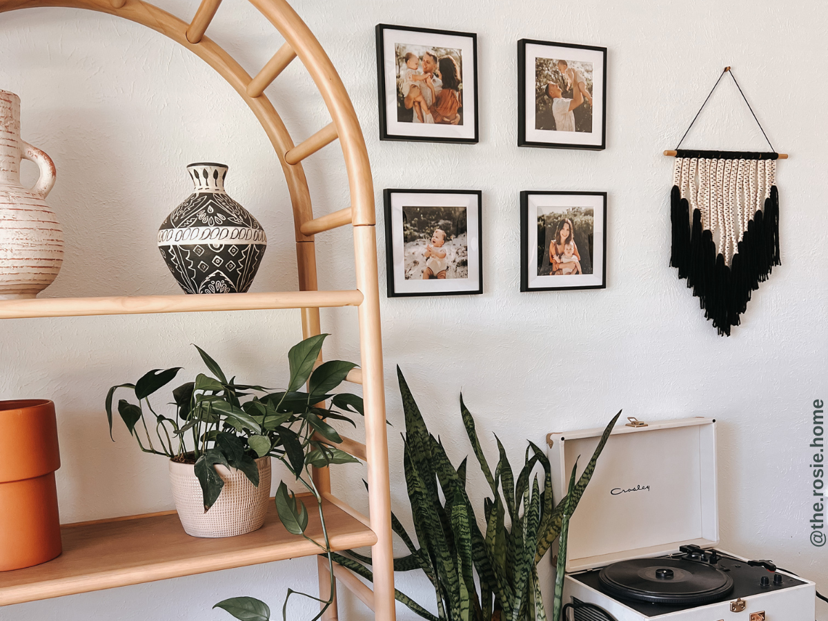 5 Ways to Style Framed Photo Grids