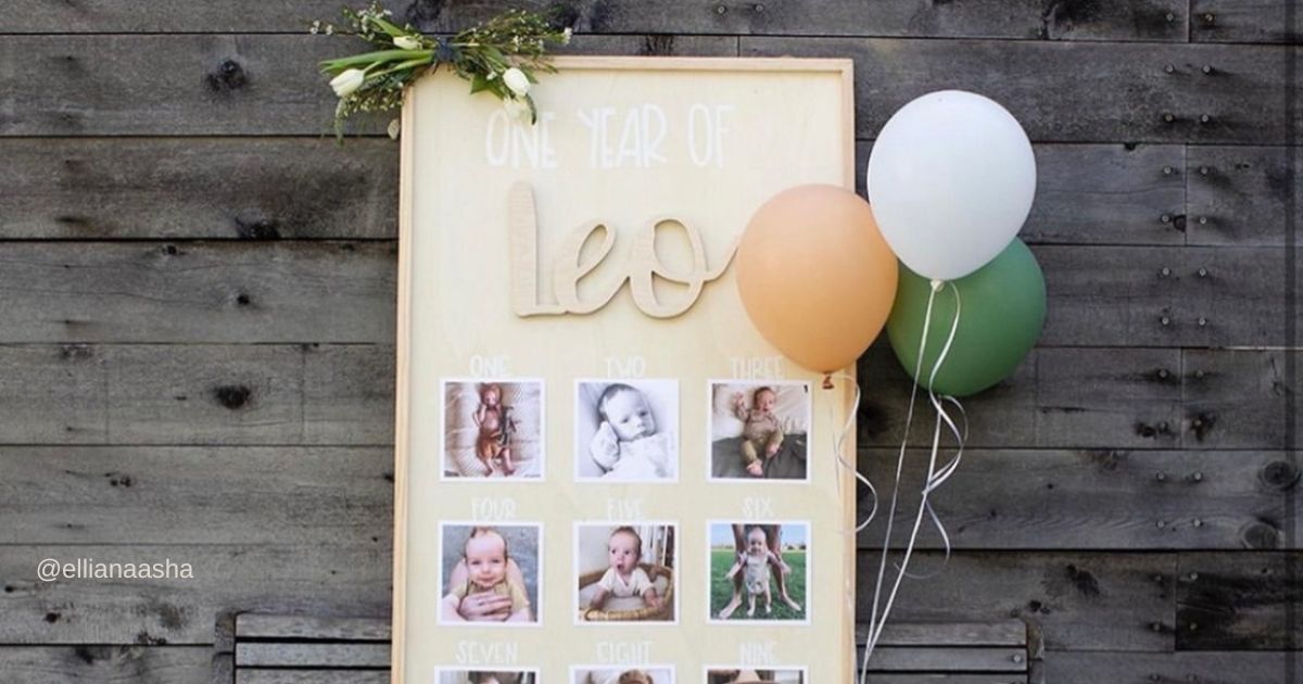 Creative Ways to Use Prints for a First Birthday Party