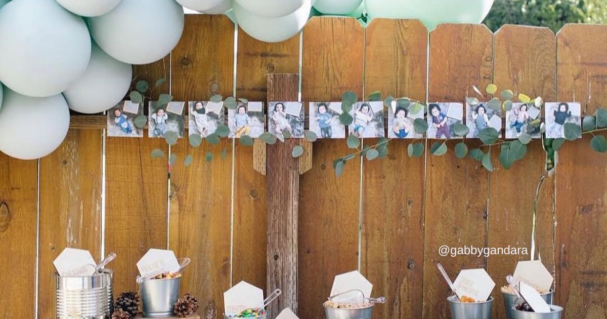 Creative Ways to Use Prints for a First Birthday Party