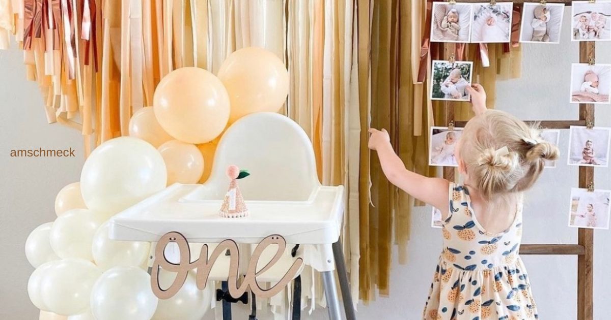 Creative Ways to Use Prints for a First Birthday Party